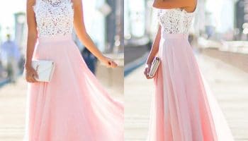 How to wear a long dress on the floor? (51 photos)